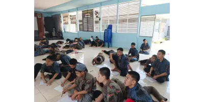 Kegiatan PKBM Khadijah dan LPKA Sungai Raya